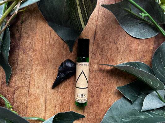 Fire | Perfume Oil | Witchcraft Elements | Earth Air Fire Water | Elemental Oil | Ritual Oil | Vegan Perfume | Spell Oil | Fire Oil