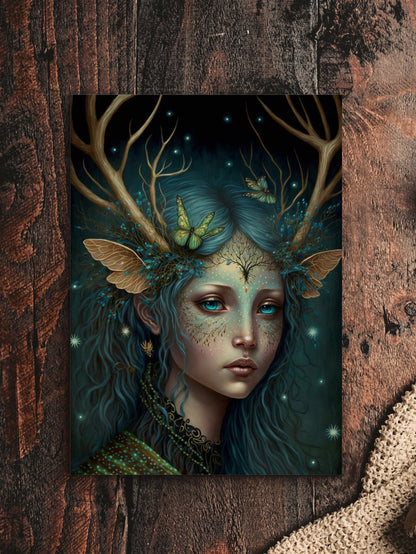 Faerie Art: Magical Home Decor | Ethereal Illustration | Printable Digital Print